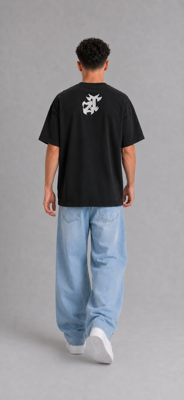 ZUZET Regular Fit T-Shirt - Black - Back